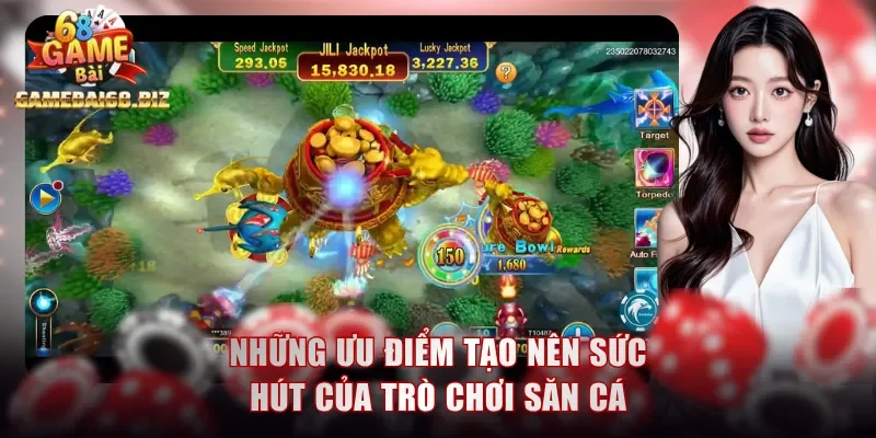 Game Bắn Cá Đổi Thưởng - Cùng Gamebai68 Khám Phá Siêu Phẩm 2 Những ưu điểm tạo nên sức hút của trò chơi săn cá