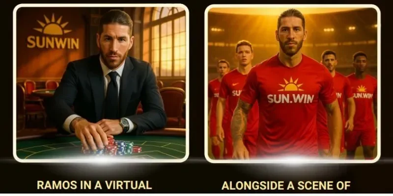 Sergio Ramos Trở Thành Đại Sứ Thương Hiệu Sunwin: Cú Bắt Tay Chiến Lược Gây Sốt 2 sunwin nền tảng giải trí trực tuyến
